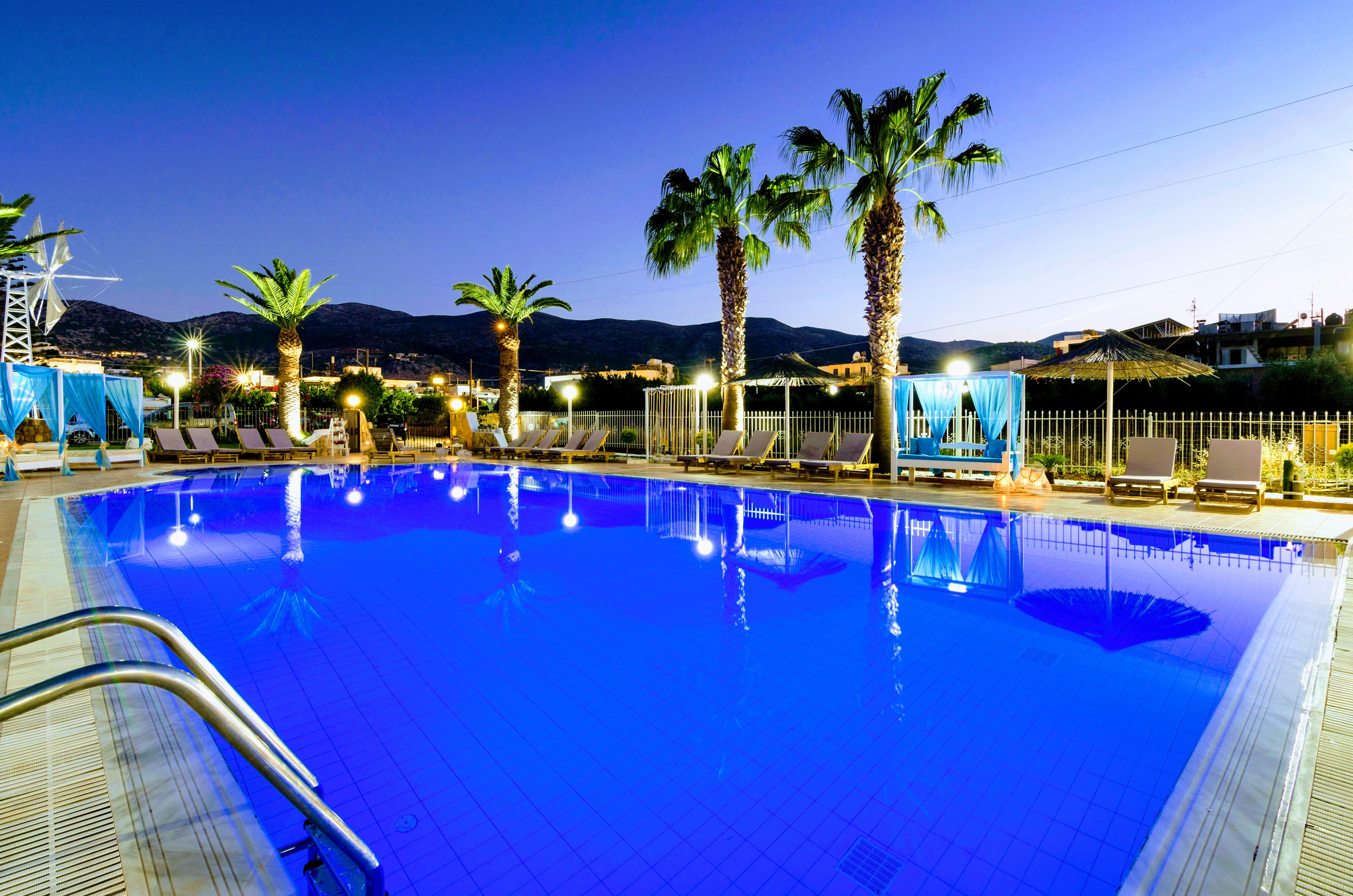 Stelios Gardens Hotell Malia Exteriör bild