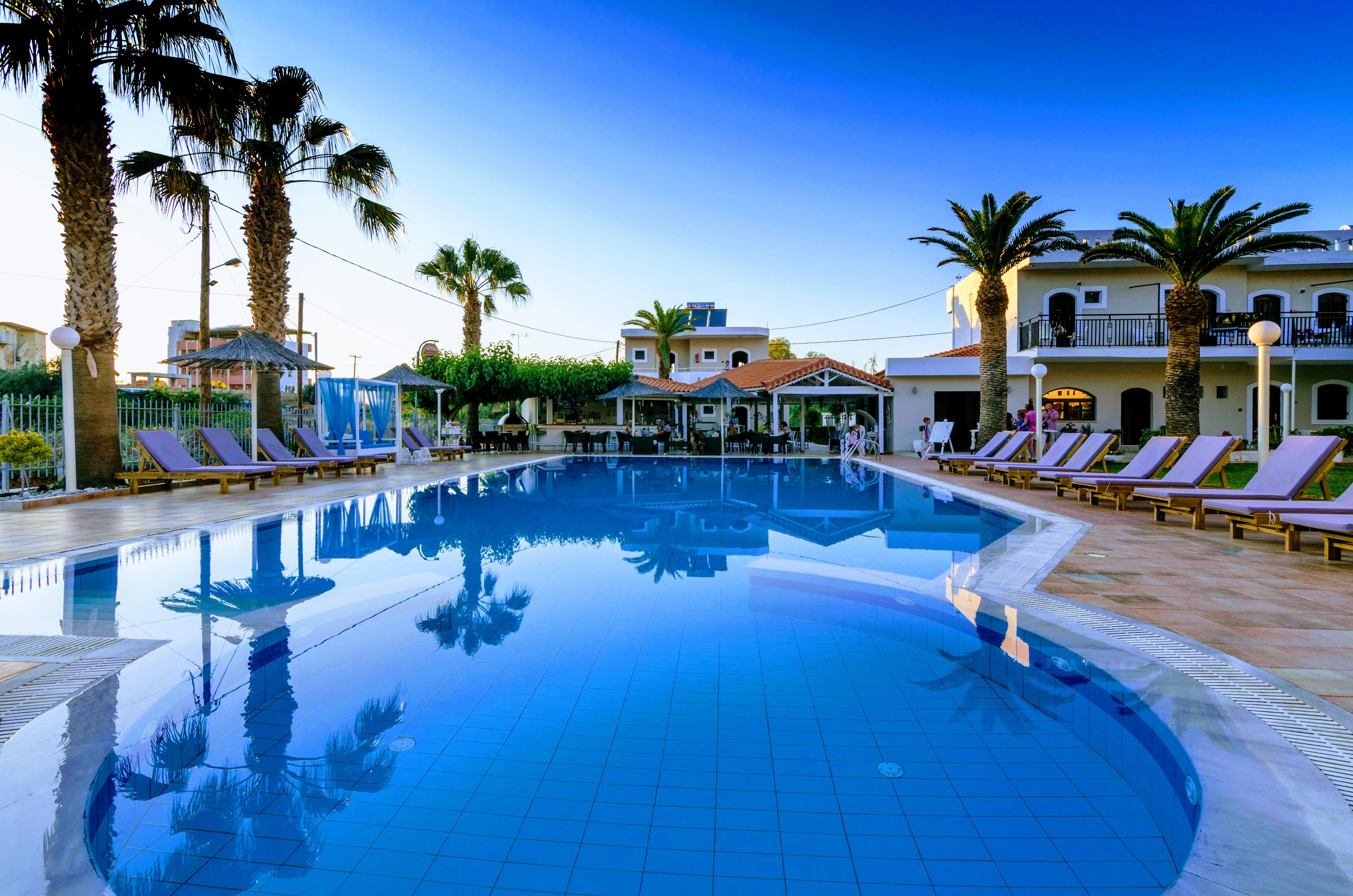 Stelios Gardens Hotell Malia Exteriör bild