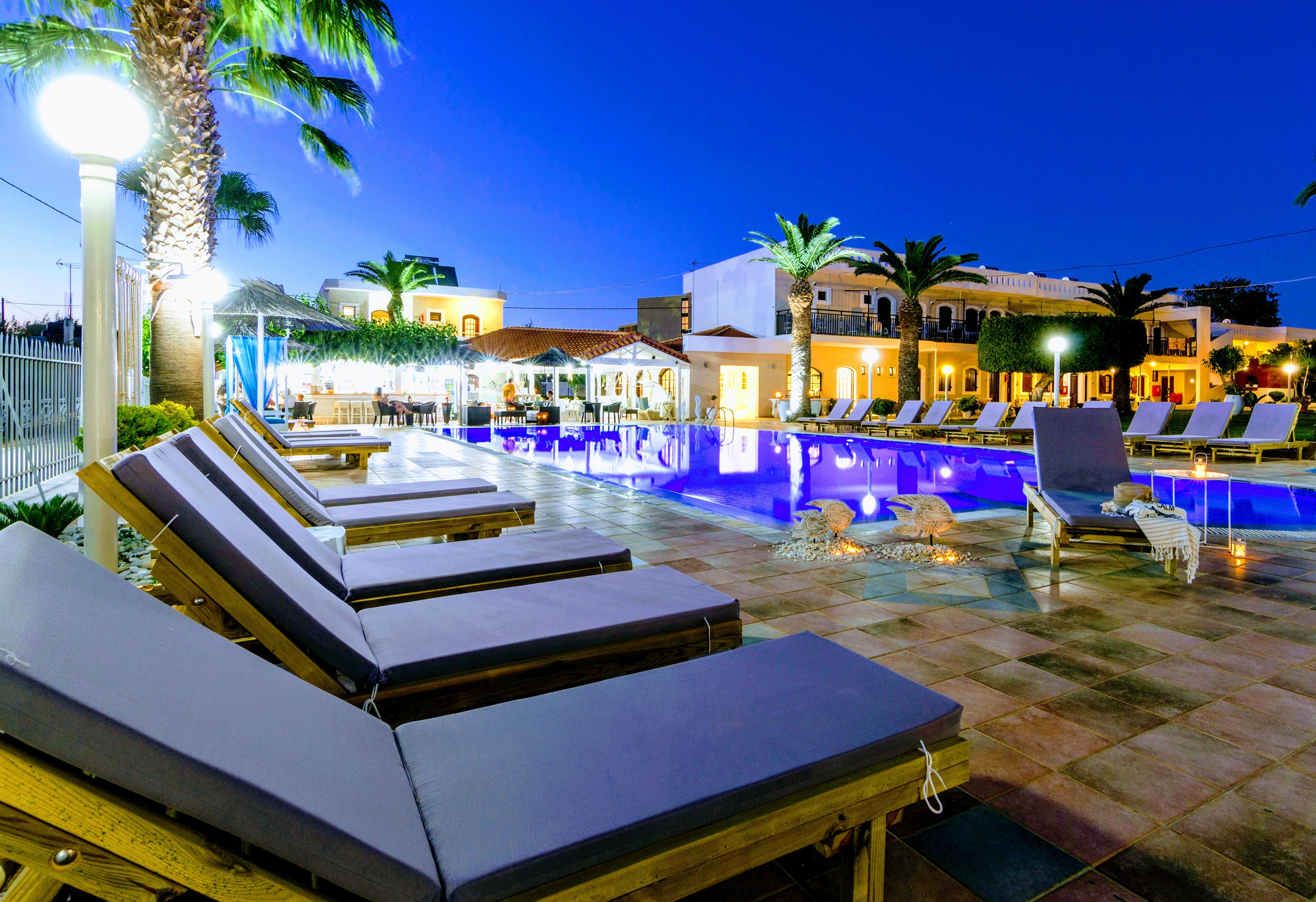 Stelios Gardens Hotell Malia Exteriör bild