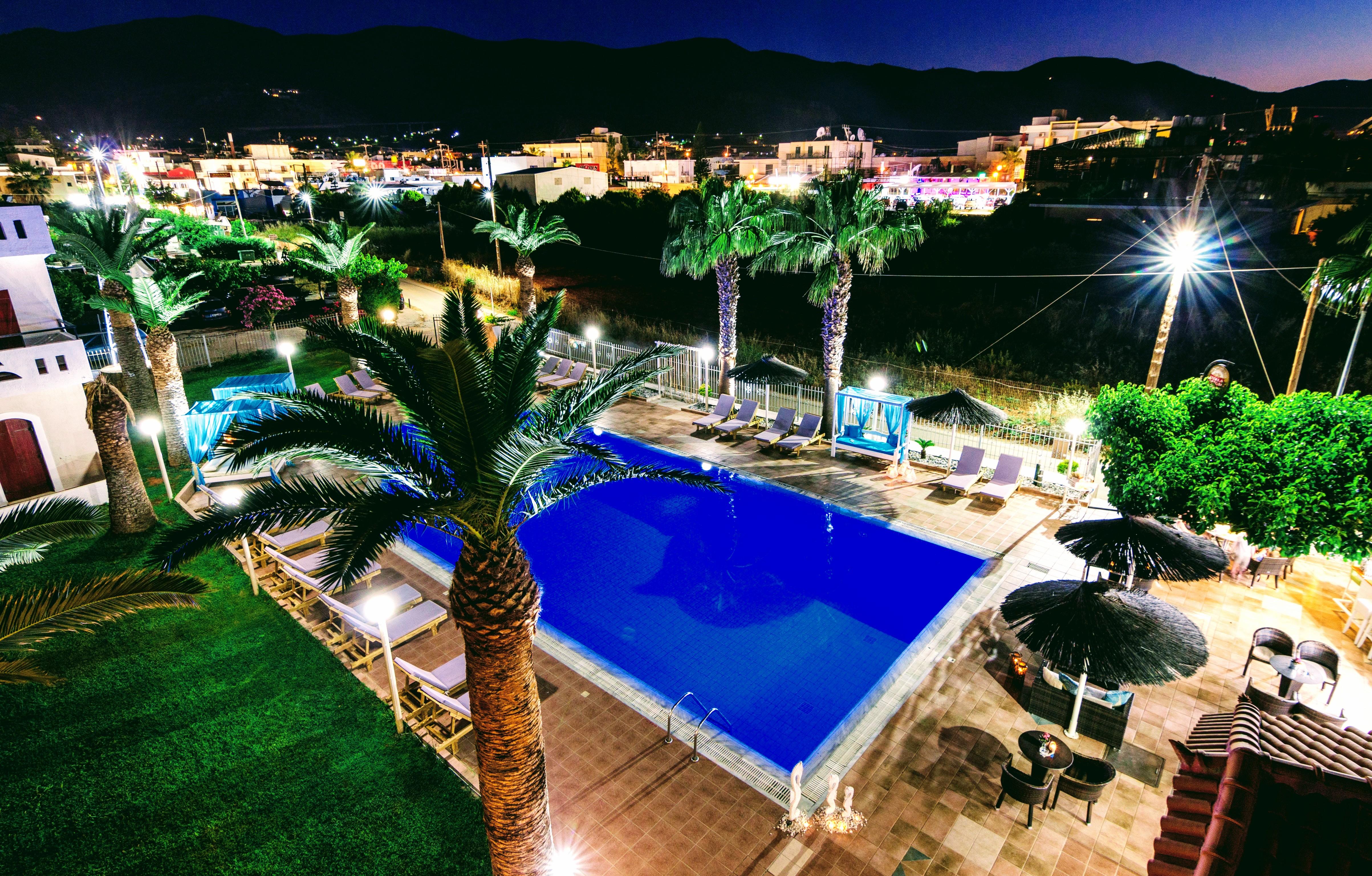 Stelios Gardens Hotell Malia Exteriör bild