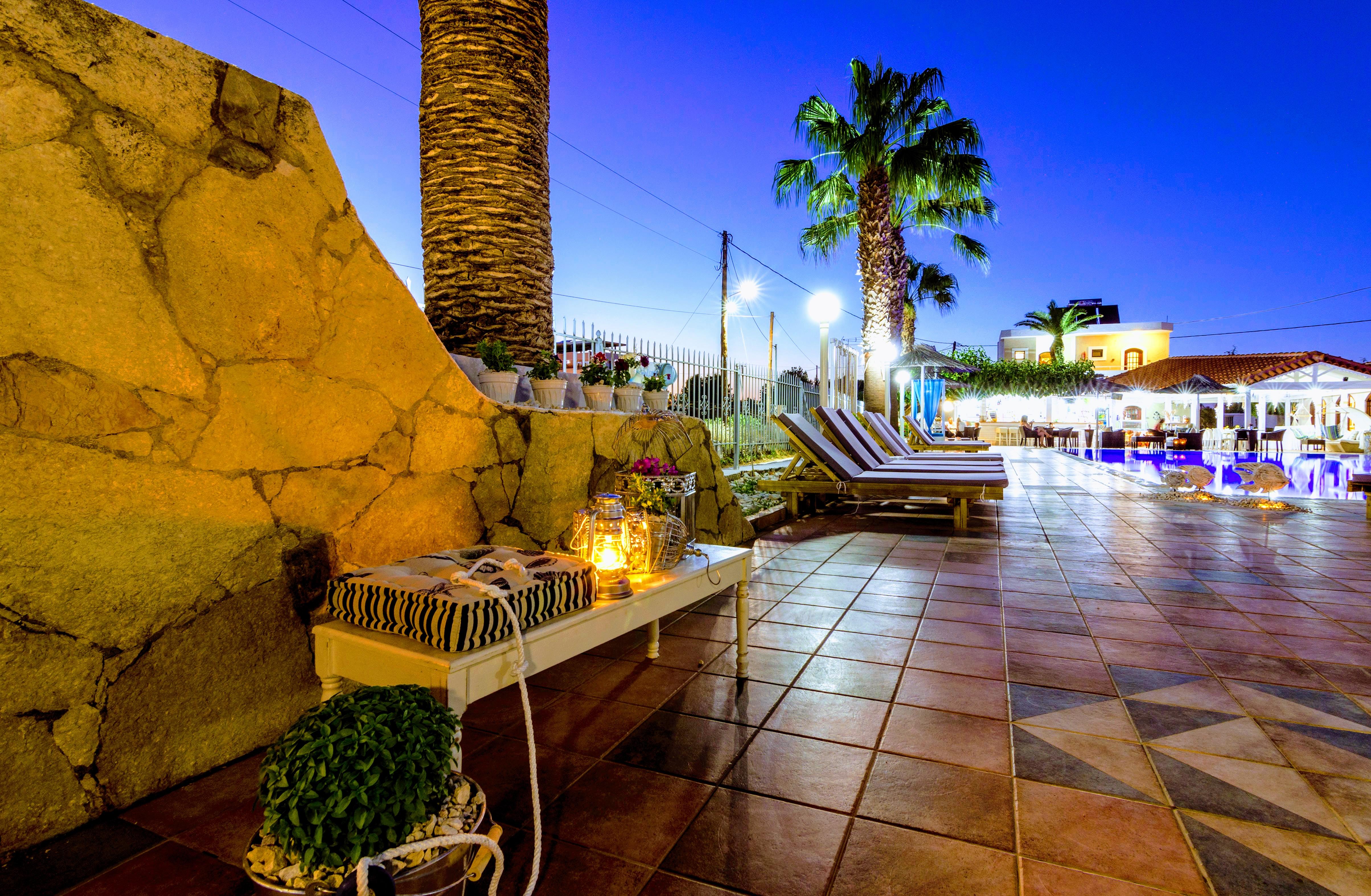 Stelios Gardens Hotell Malia Exteriör bild